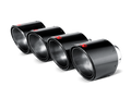 Akrapovic Tail pipe set (Carbon,dia 125 mm) Corvette - Chevrolet Corvette ZO6/ZR1 (C6) 2011+ - TP-NIR35C - Revzone