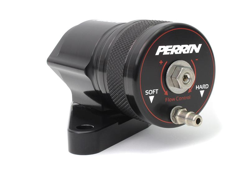 PERRIN 02-07 Subaru WRX / 04-21 STI / 06-08 FXT Bypass/Blow Off Valve - Black - PSP-TAC-600BK