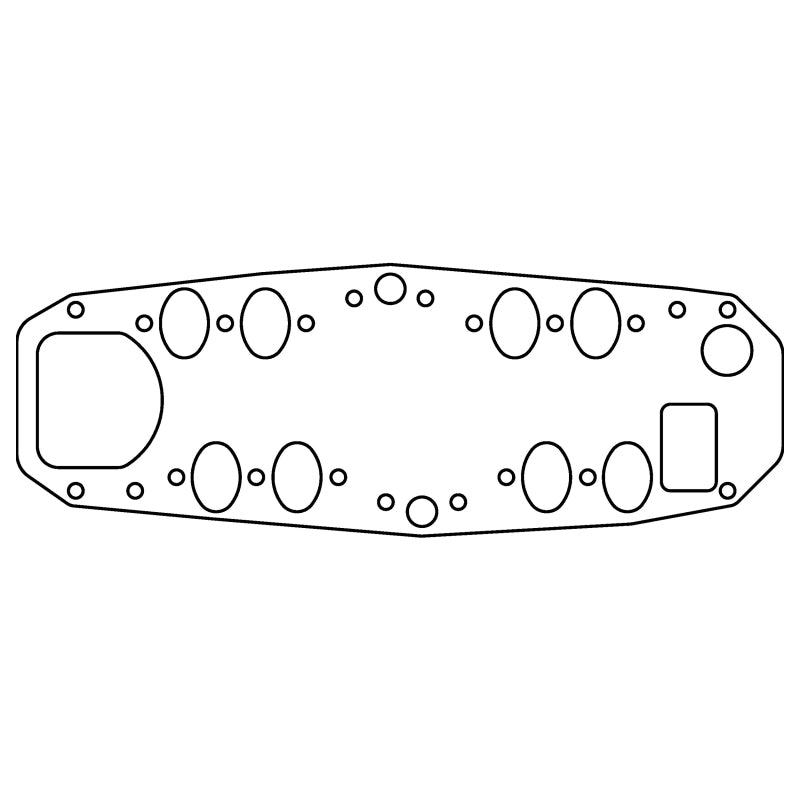 Cometic Ford 8BA/8CM Flathead V8 .060in KF Intake Manifold Gasket - 1948-1953 - C15121