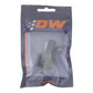 DeatschWerks 10AN ORB Male to 1/2in Male Barb Fitting - Anodized Matte Black - 6-02-0515-B