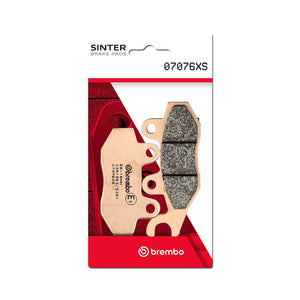 Brembo OE 08-14 Benelli Caffenero Left 250cc Sinter Brake Pad - Front - 07076XS