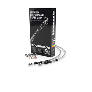 Goodridge 01-05 Suzuki GSF1200K1-K5 Clear Clutch Lines - SU1201-1CC