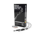 Goodridge 02-12 Honda VFR800 VTEC Clear Clutch Lines - HN0802-1CC