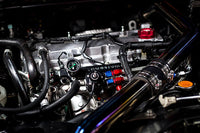 Radium Black Fuel Rail Only - Mitsubishi Evo X - Revzone