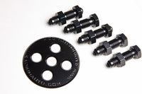 Radium Fuel Surge Tank 6AN Bulkhead Plate w/ Fittings and Nuts - Revzone