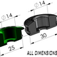 Radium Injector Seats for Top Feed Conversion Fuel Rails - Nissan SR20DET/RB25DET