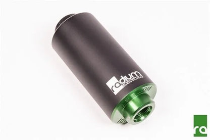 Radium High Flow Fuel Filter - Stainless, 100 Micron