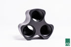 Radium Distribution Block 3 x 8AN ORB to 1 x 10AN ORB w/Fittings - Revzone