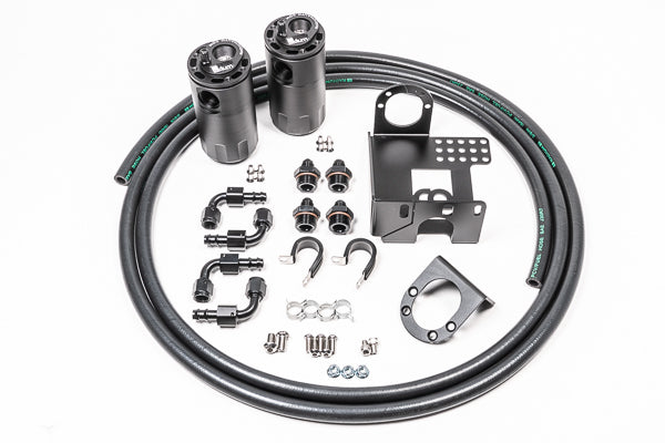 Radium Dual Fluid Lock Catch Can Kit - Mazda MX-5 NA NB 89-05 - Revzone