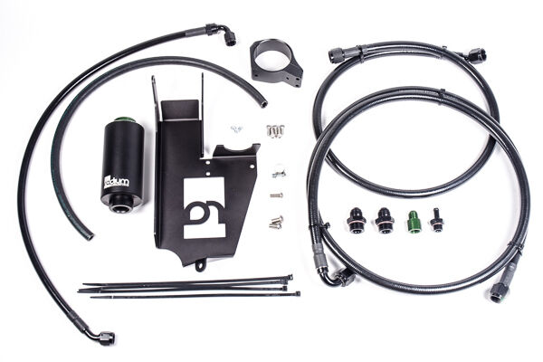 Radium Fuel Hanger Plumbing Kit w/Filter - Mitsubishi Evo 7-9 - Revzone
