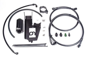 Radium Fuel Hanger Plumbing Kit w/Microglass Filter - Mitsubishi Evo 7-9