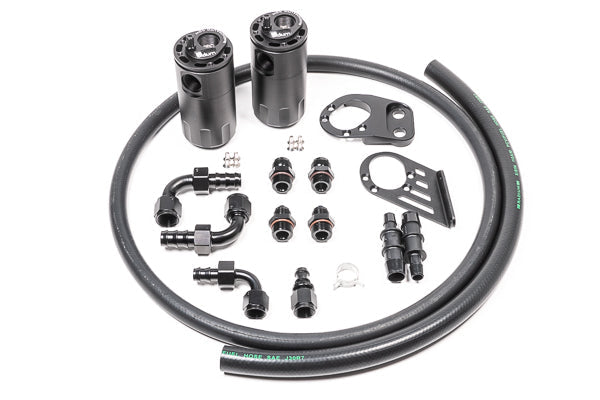 Radium Dual Fluid Lock Catch Can Kit - Ford Fiesta ST 13-18 - Revzone