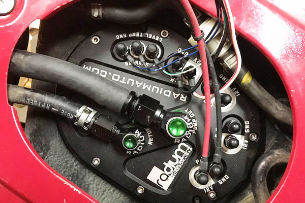 Radium Fuel Hanger Surge Tank Feed w/Filter - Mazda RX-7 FD 92-02 - Revzone