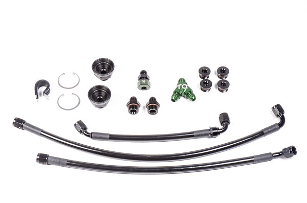 Radium Fuel Rail Plumbing Kit - Nissan 350Z 07-09/370Z/Skyline V36/Infiniti G35/G36 V36 (VQ35HR/VQ37VHR) - Revzone