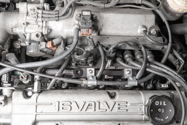 Radium Fuel Rail - Mitsubishi Evo 1-3/Galant VR4 (4G63) - Revzone