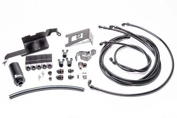 Radium Fuel Hanger Feed Kit w/Microglass Filter - Nissan GT-R R35 - Revzone