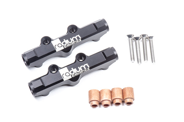 Radium Top Feed Upgrade Fuel Rails w/Bottom FPD Port - Subaru WRX/STI/Liberty/Forester - Revzone