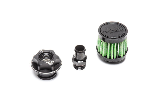 Radium VTA Vent To Atmosphere Baffled Oil Cap Kit - Holden Commodore/HSV LSX V8 - Revzone
