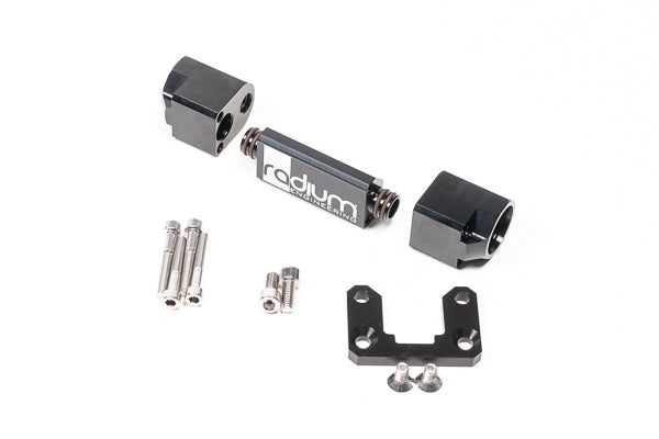 Radium Split Flow Flex Fuel Sensor Adaptor - Revzone