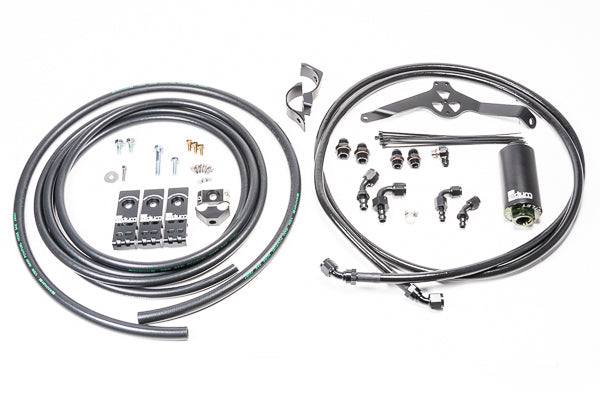 Radium Fuel Rail Plumbing Kit w/Filter - Subaru WRX 08-14/STI 08-21/FXT 08-13/LGT 04-09 - Revzone