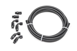 Radium 6AN Universal DIY PTFE Hose Kit Black