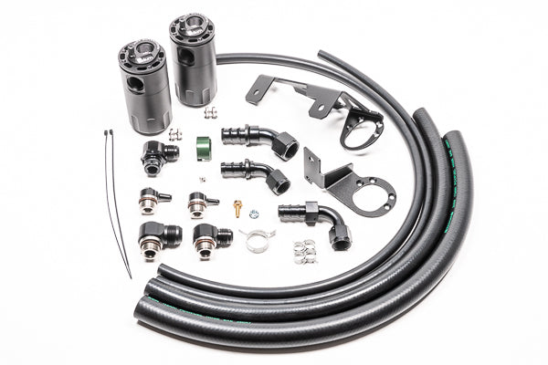 Radium Dual Catch Can Kit, Toyota Supra MK5 A90, Fluid Lock - Revzone