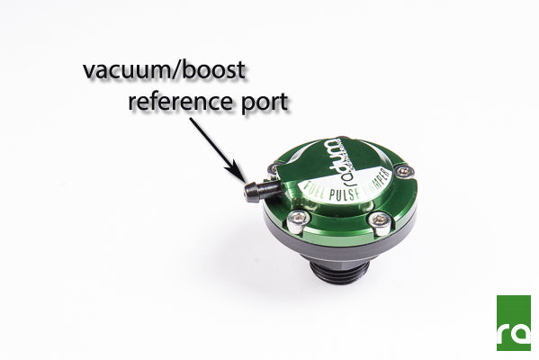 Radium V2 FPD-R Fuel Pulse Damper, 8AN ORB - Revzone