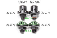 Radium V2 FPD-XR Extended Range Fuel Pulse Damper, 8AN ORB - Revzone