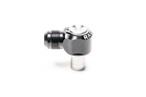 Radium 10AN Male Press-In Valve Cover Fitting, Nissan KA24DE S13 / S14 (Intake Side) - Revzone