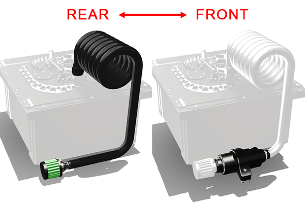 Radium Fuel Vent Charcoal Canister Service Kit for 20-0828 20-0828 - Radium Engineering | Coore Australia