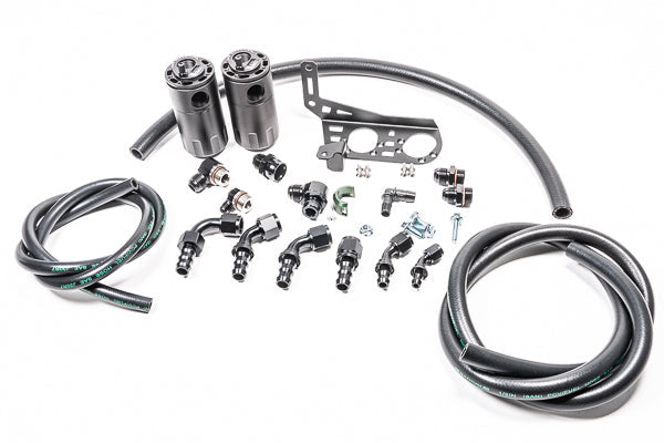 Radium Dual Fluid Lock Catch Can Kit, Lamborghini Gallardo LP (2008-2014) - Revzone