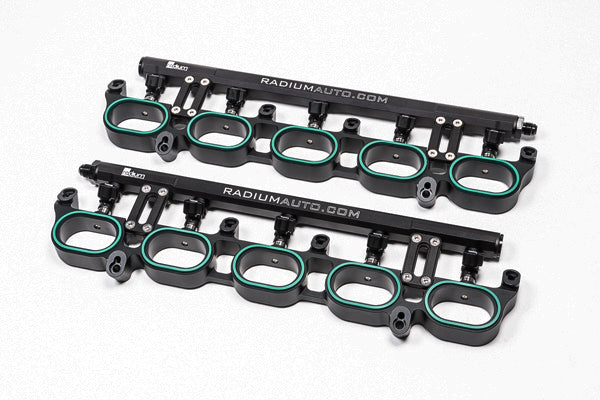 Radium Port Injection Fuel Rail Kit - Audi R8 V10 06-15/Lamborghini Gallardo 08-13 - Revzone