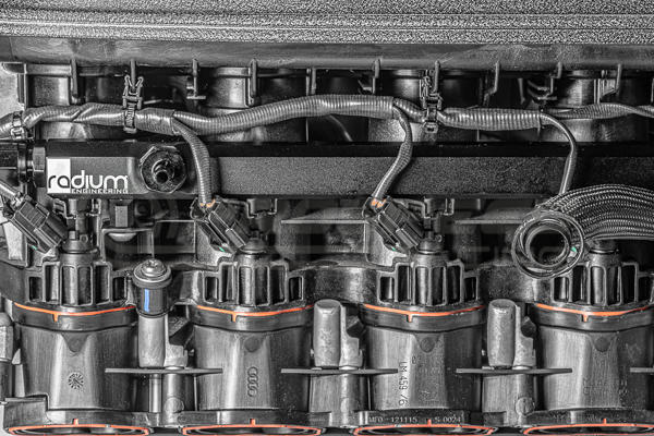 Radium Fuel Rail Kit, Audi R8 Type 4S / Lamborghini Huracan 724 (V10) - Revzone