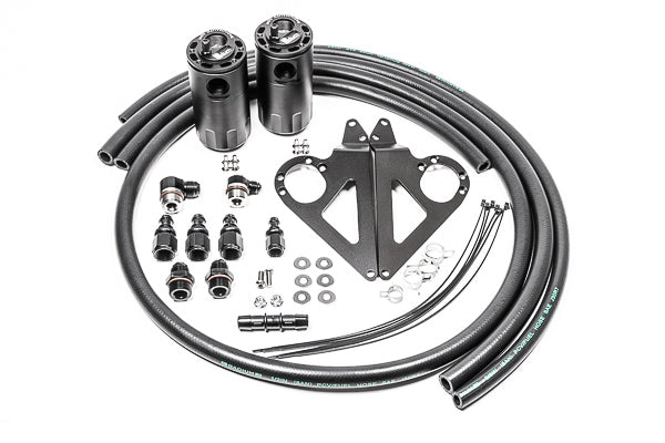Radium Dual Fluid Lock Catch Can Kit - Subaru BRZ/Toyota 86 - Revzone