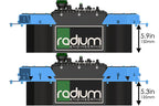 Radium Spare Tire Fuel Cell Mounting Kit - Revzone