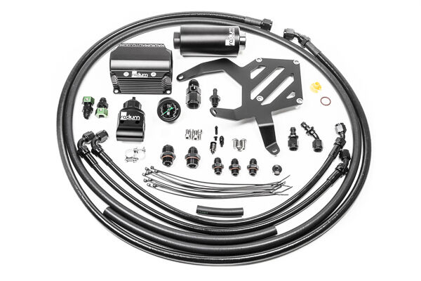 Radium Fuel Hanger Plumbing Kit with Stainless Filter: Subaru BRZ/Toyota 86 - Revzone
