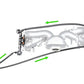 Radium Series Fuel Rail Plumbing Kit w/DMR RA Regulator - Subaru WRX/STI/FXT/LGT (EJ20/EJ25)