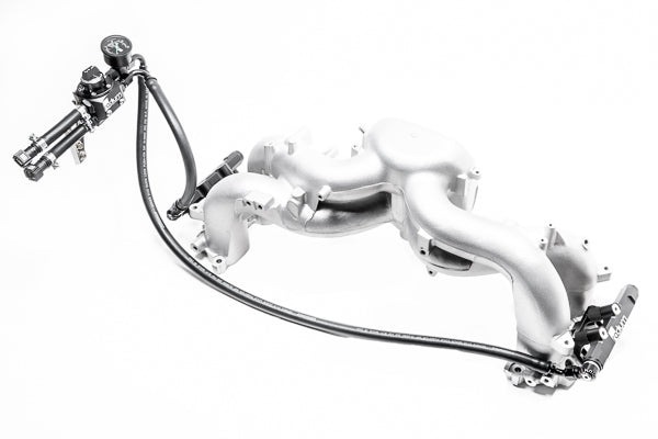 Radium Series Fuel Rail Plumbing Kit, DMR RA Regulator, Subaru WRX / STI / FXT / LGT (EJ20 / EJ25) - Revzone