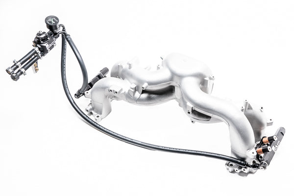 Radium Parallel Fuel Rail Plumbing Kit w/DMR RA Regulator - Subaru WRX 08-14/STI 08-21/FXT SH/LGT 07-14 (EJ20/EJ25) - Revzone
