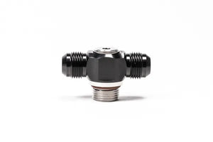 Radium V2 10AN ORB to Dual 10AN Male Flare Low Profile Swivel Banjo Fitting