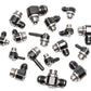 Radium V2 AN ORB to Hose Barb Low Profile Swivel Banjo Fittings  - Radium Engineering | Coore Australia