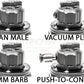 Radium MPR RA Multi Port FPR Fuel Pressure Regulator