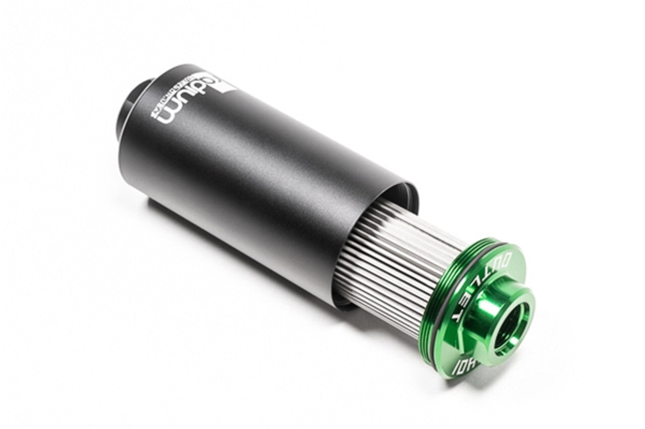 Radium Engineering Fuel Filter with Check Valve - 6 Micron Microglass - Revzone