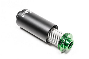 FUEL FILTER, CHECK VALVE, MICROGLASS, 6 MICRON