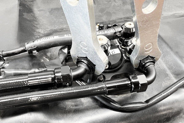Radium Fuel Hanger Connection Kit, Mitsubishi EVO 6 - Revzone