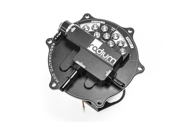 Radium Fuel Pump Hanger - Mitsubishi Evo 7-9 - Revzone