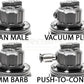 Radium FPRD RA Fuel Pressure Regulator Damper