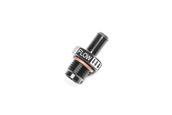 Radium Engineering Check Valve - 6AN ORB to 8.5mm Barb - Revzone