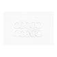DeatschWerks -4 AN Aluminum Crush Washer (Pack of 10) - 6-02-0301