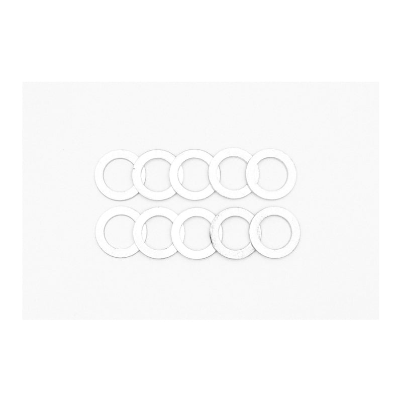 DeatschWerks -4 AN Aluminum Crush Washer (Pack of 10) - 6-02-0301